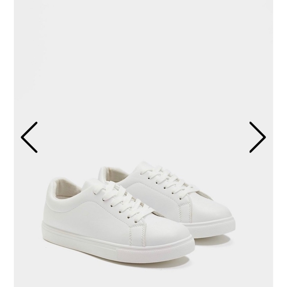 White sneakers